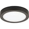 Progress Lighting Everlume Collection Antique Bronze 7" Edgelit Round Trim Ring P860049-020 - alternate 3